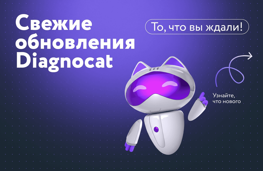 Большое летнее обновление Diagnocat