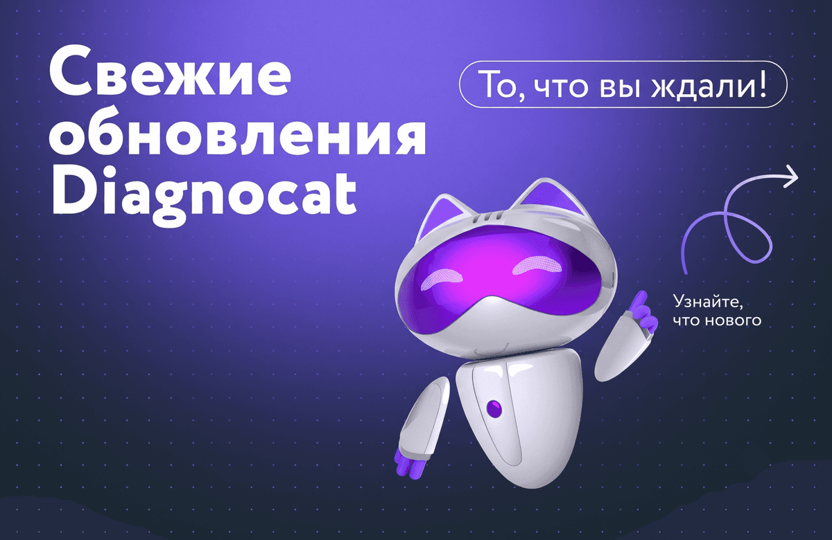 Большое летнее обновление Diagnocat